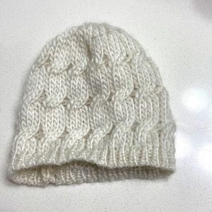 White Beanie